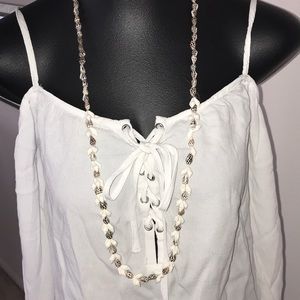 Handmade seashell necklace